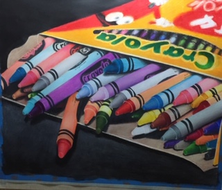Drawing of Crayons